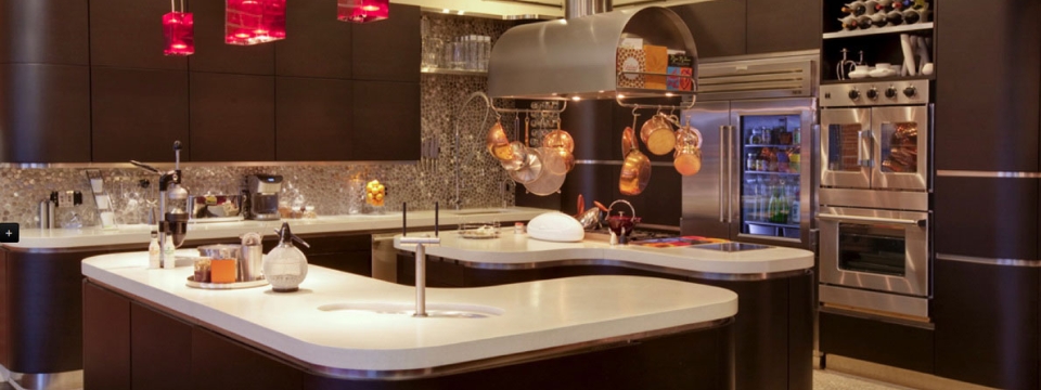 Renovation et design de cuisine moderne et contemporaine a montreal Cuisine contemporain équipé